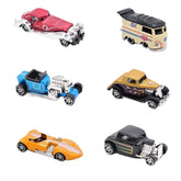 Diecast alloy Simulated Car 1:64 Scale Vintage Car Collectors Free Wheel Set【1 Yr & Up】【Multi-Colored】pack of 6 pieces